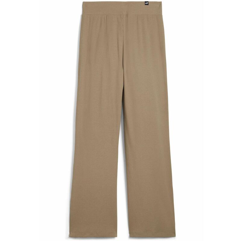 Pantalon droit ESS ELEVATED Femme PUMA Oak Branch Beige