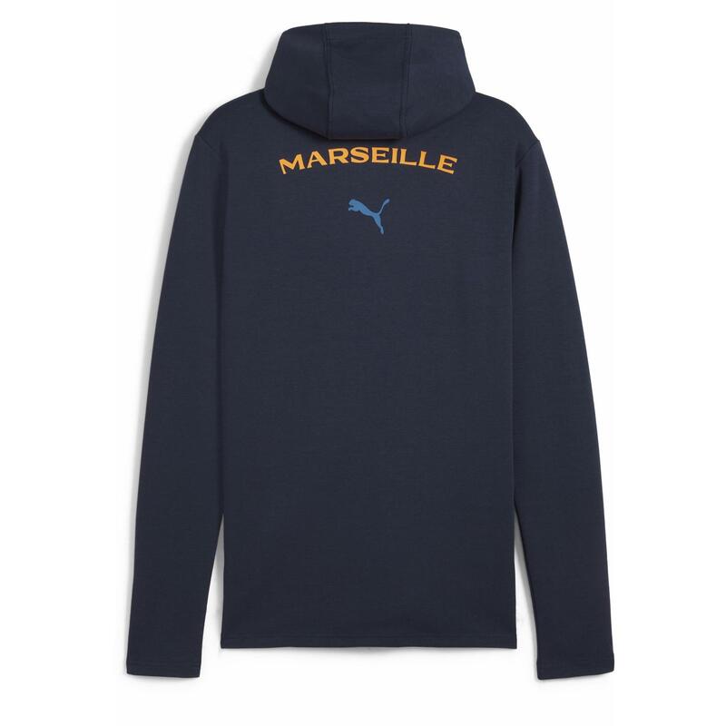 Veste zippée à capuche Casuals Olympique de Marseille Homme PUMA