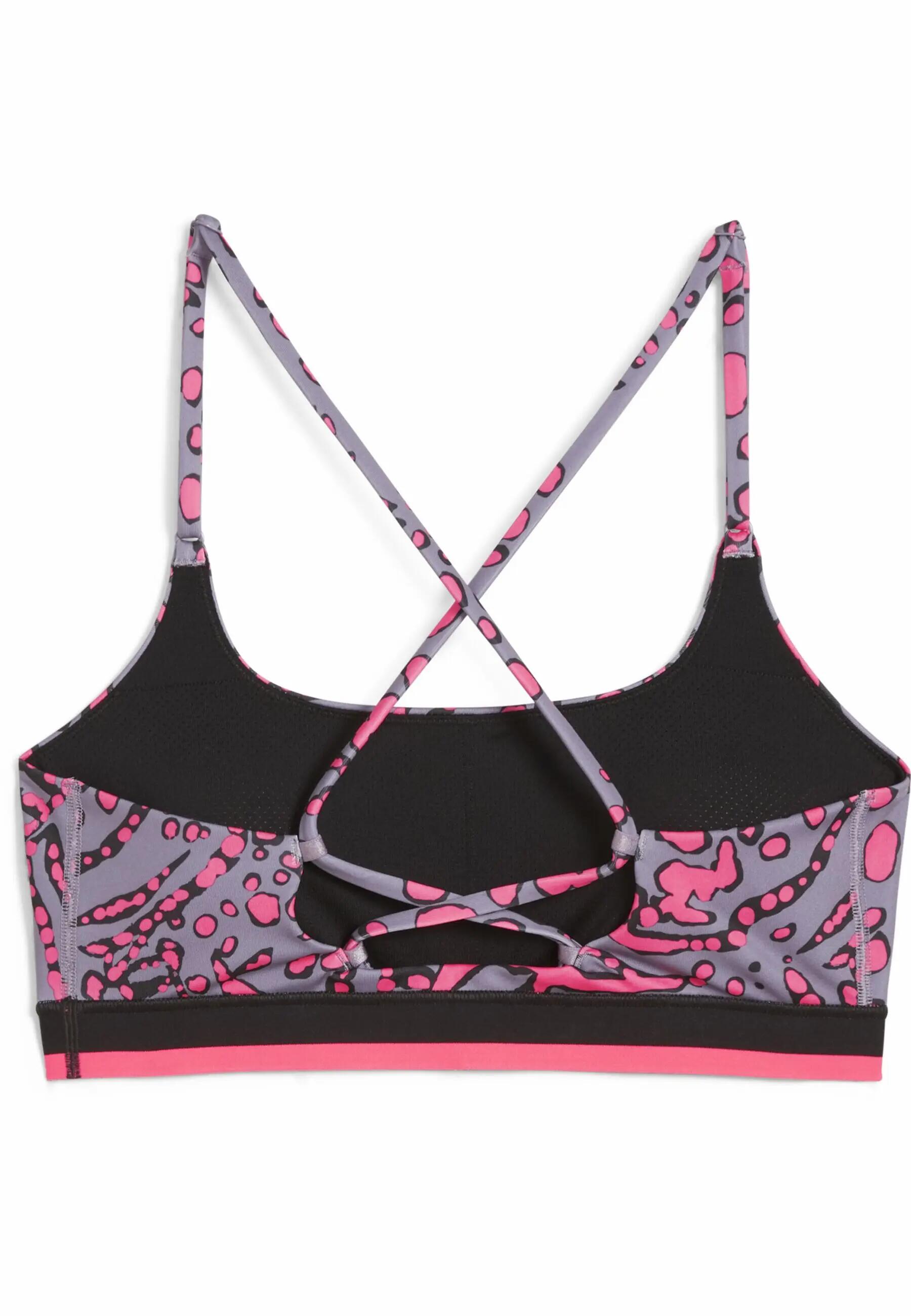 MOVE Trainings-BH Damen PUMA Sunset Glow Concept Aop Pink 2/7