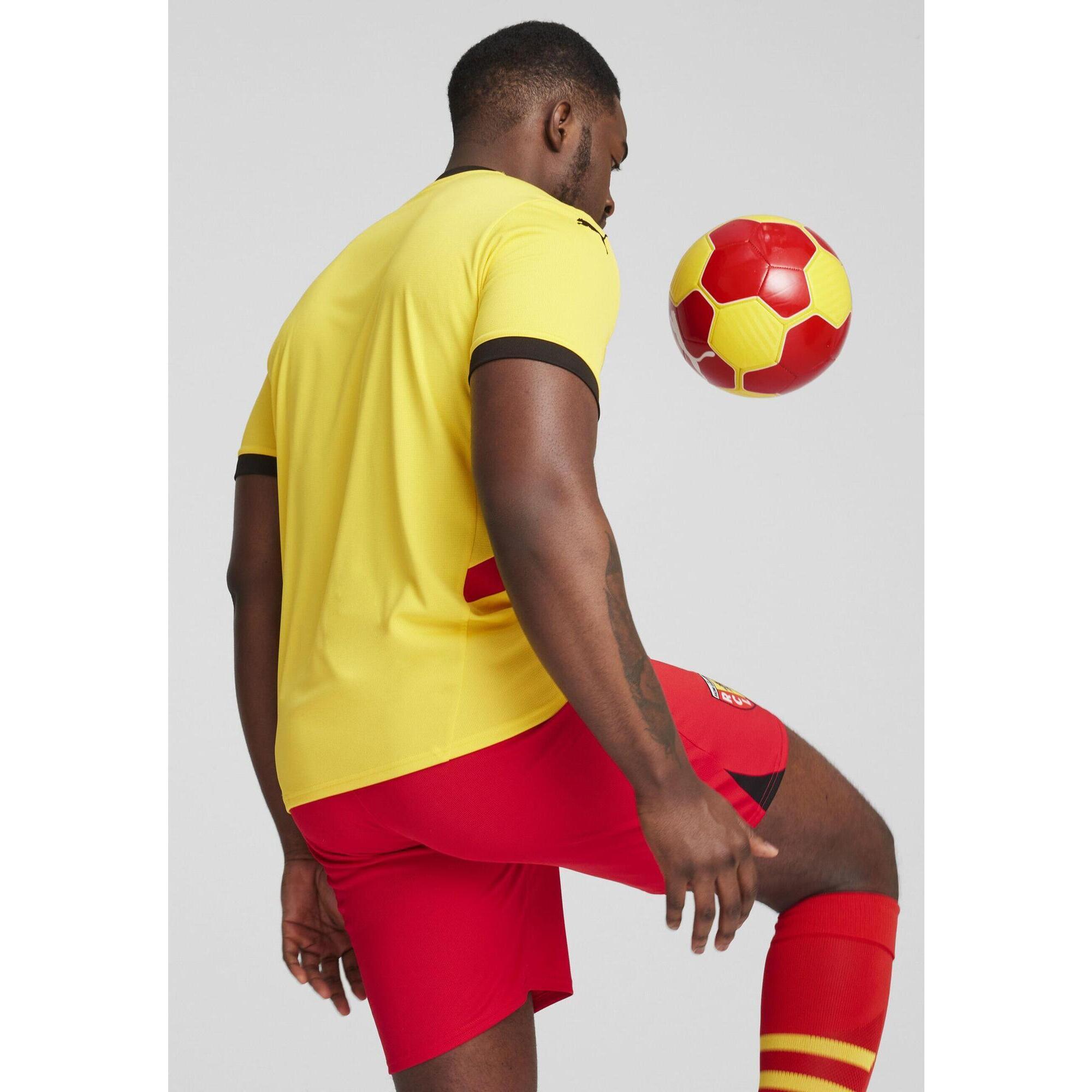 Męska koszulka domowa RC Lens 24/25 PUMA Pelé Yellow Red