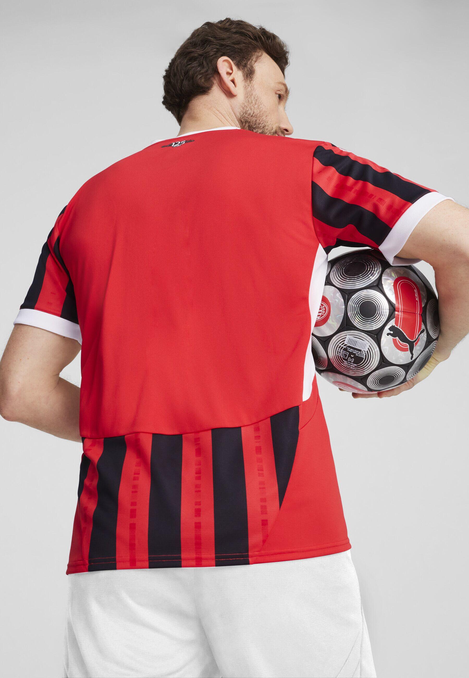 PUMA AC Milan 24/25 thuisshirt voor heren PUMA For All Time Red Black