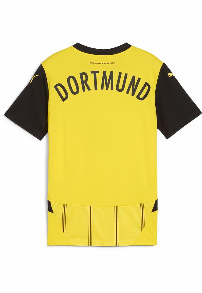 Młodzieżowa koszulka domowa Borussia Dortmund 24/25 PUMA Faster Yellow Black