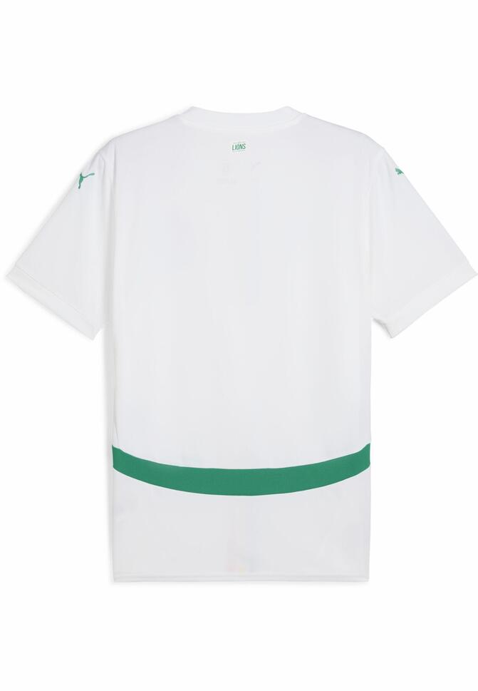 Męska koszulka domowa Senegal 2025 PUMA White Sport Green
