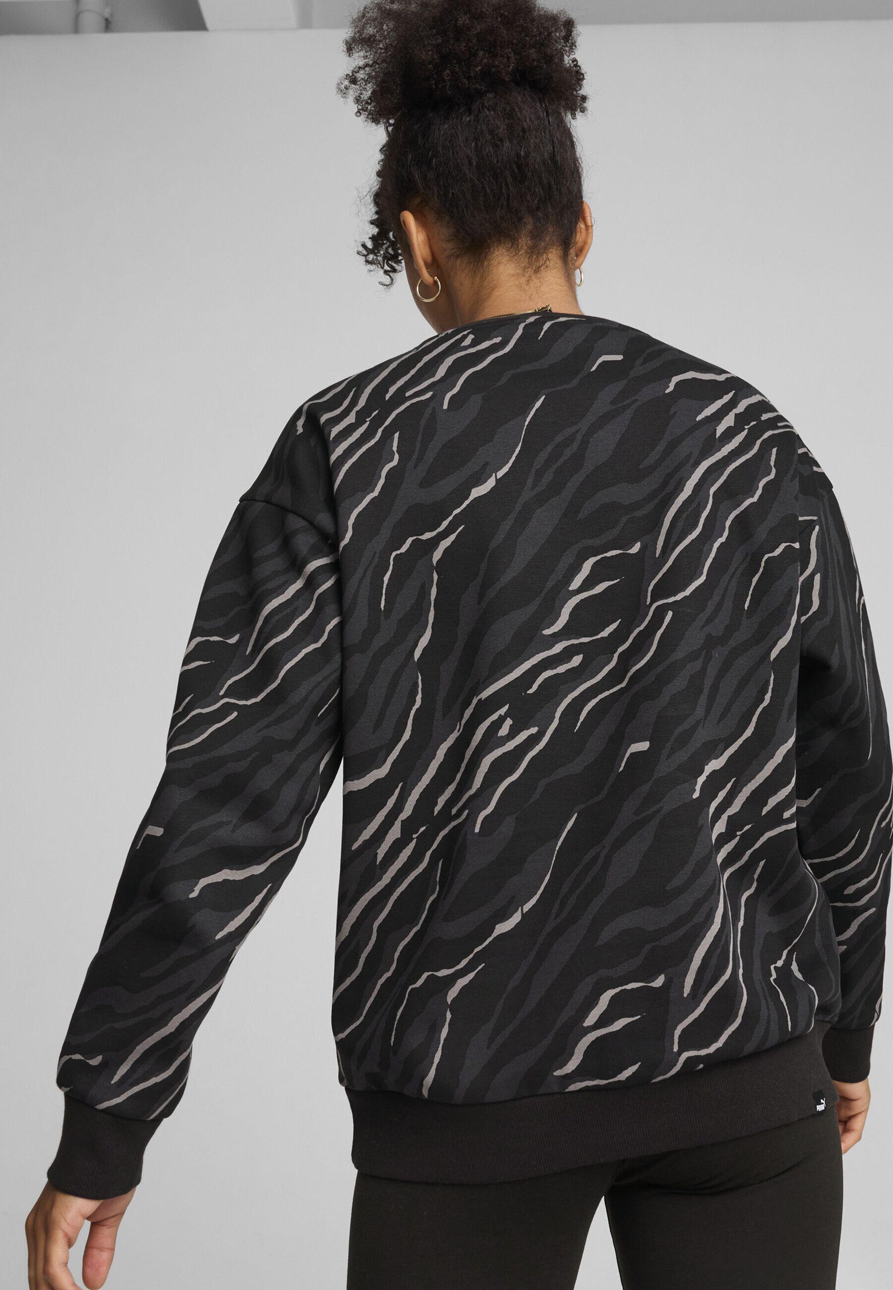 Damska bluza z grafiką ESS+ ANIMAL PUMA Black 2/7