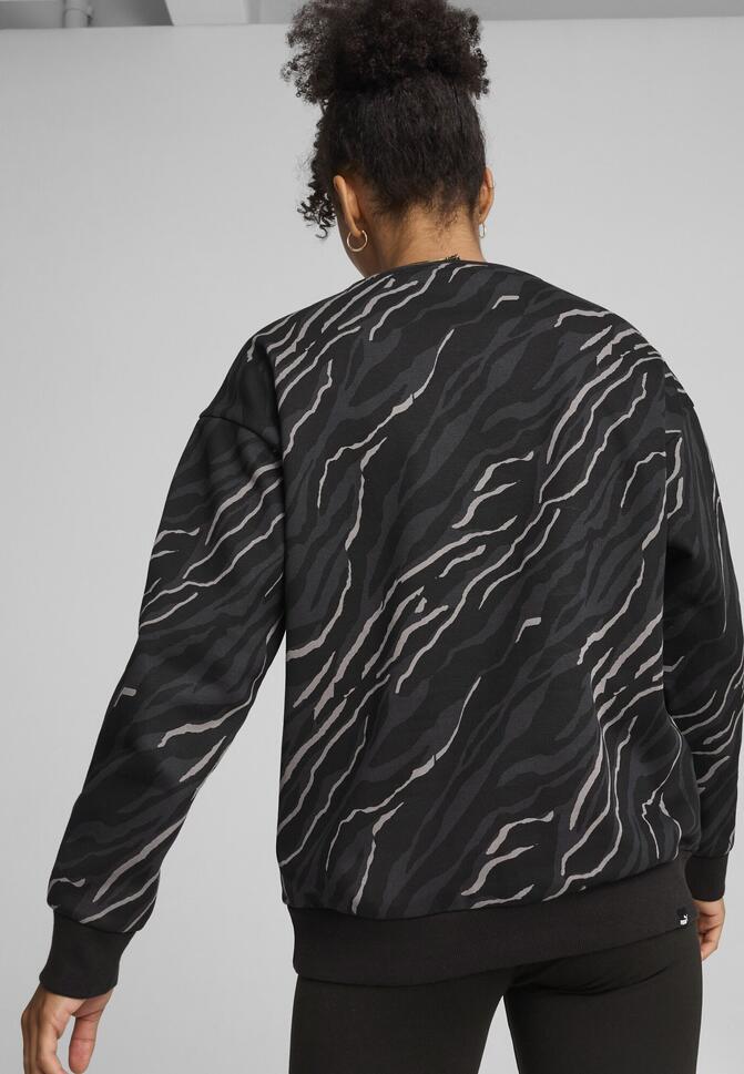 Damska bluza z grafiką ESS+ ANIMAL PUMA Black