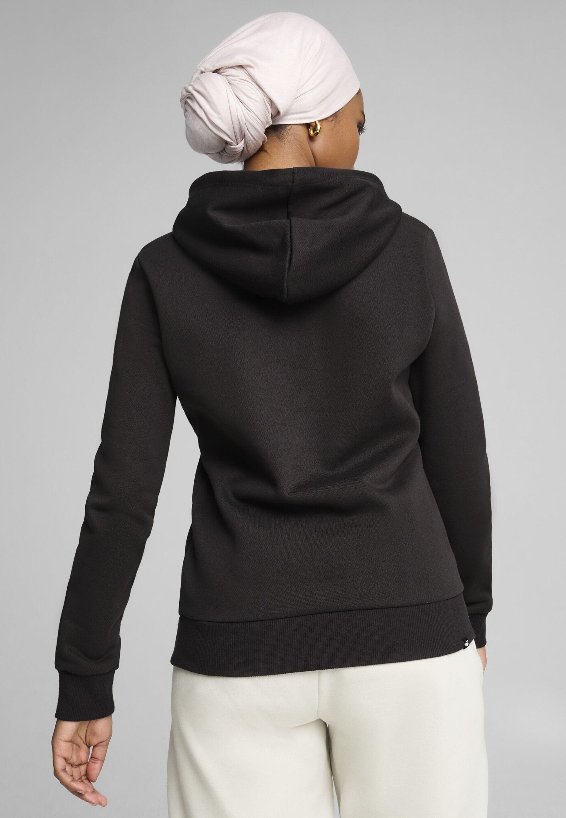 Damska bluza z kapturem ESS+ LOGO LAB PUMA Black 2/7