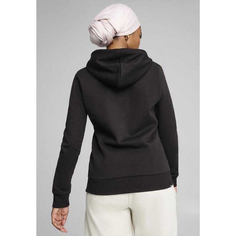 Dámská mikina s kapucí ESS+ LOGO LAB PUMA Black