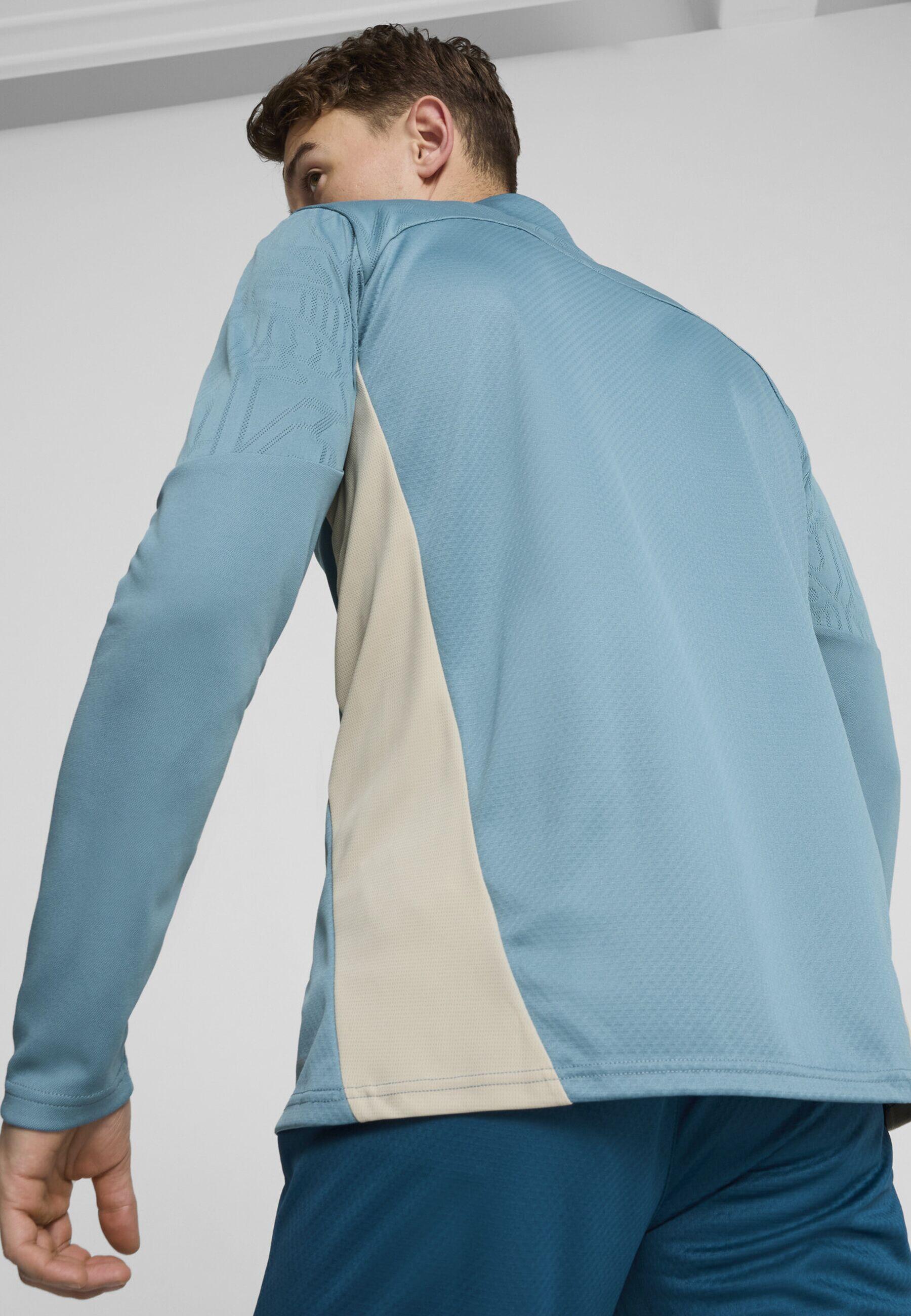 Olympique de Marseille Trainingsoberteil Herren PUMA Bold Blue Putty Beige 3/7
