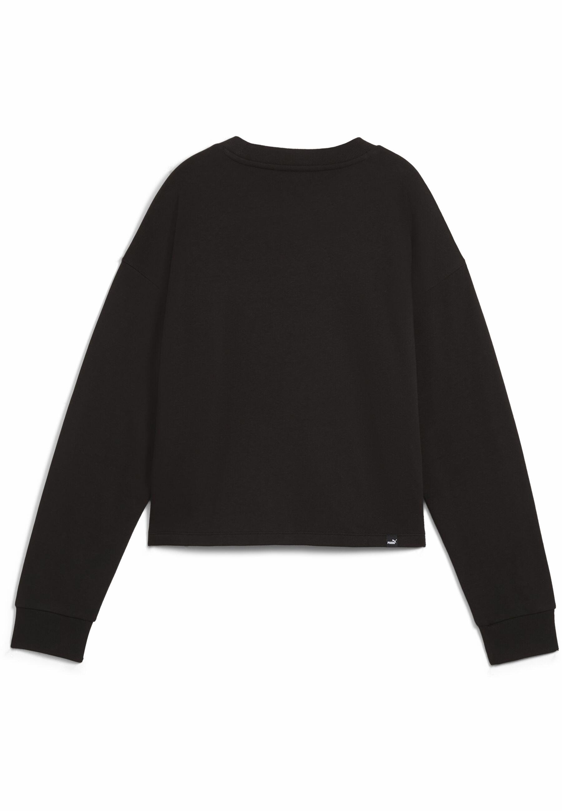 Sweat à col rond ESS+ CLASS ACT Femme PUMA Black 3/7
