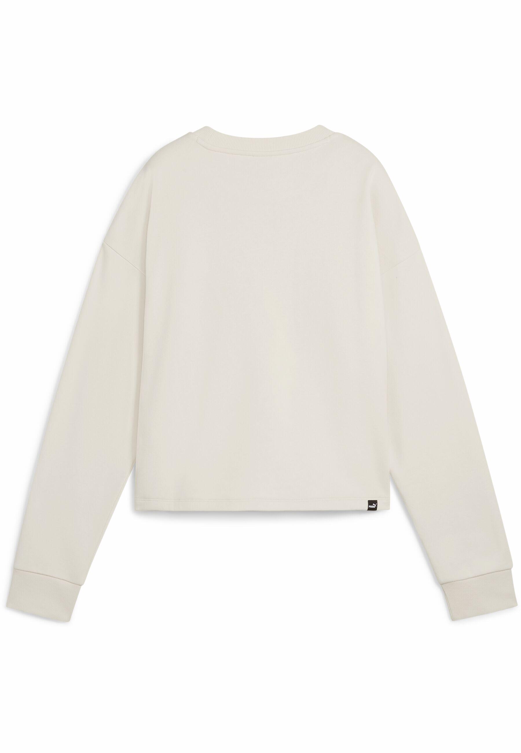 Sweat à col rond ESS+ CLASS ACT Femme PUMA Alpine Snow White 3/7