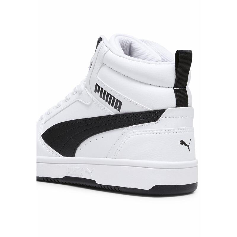 Tenisky Rebound V6 Mid pro mládež PUMA White Black