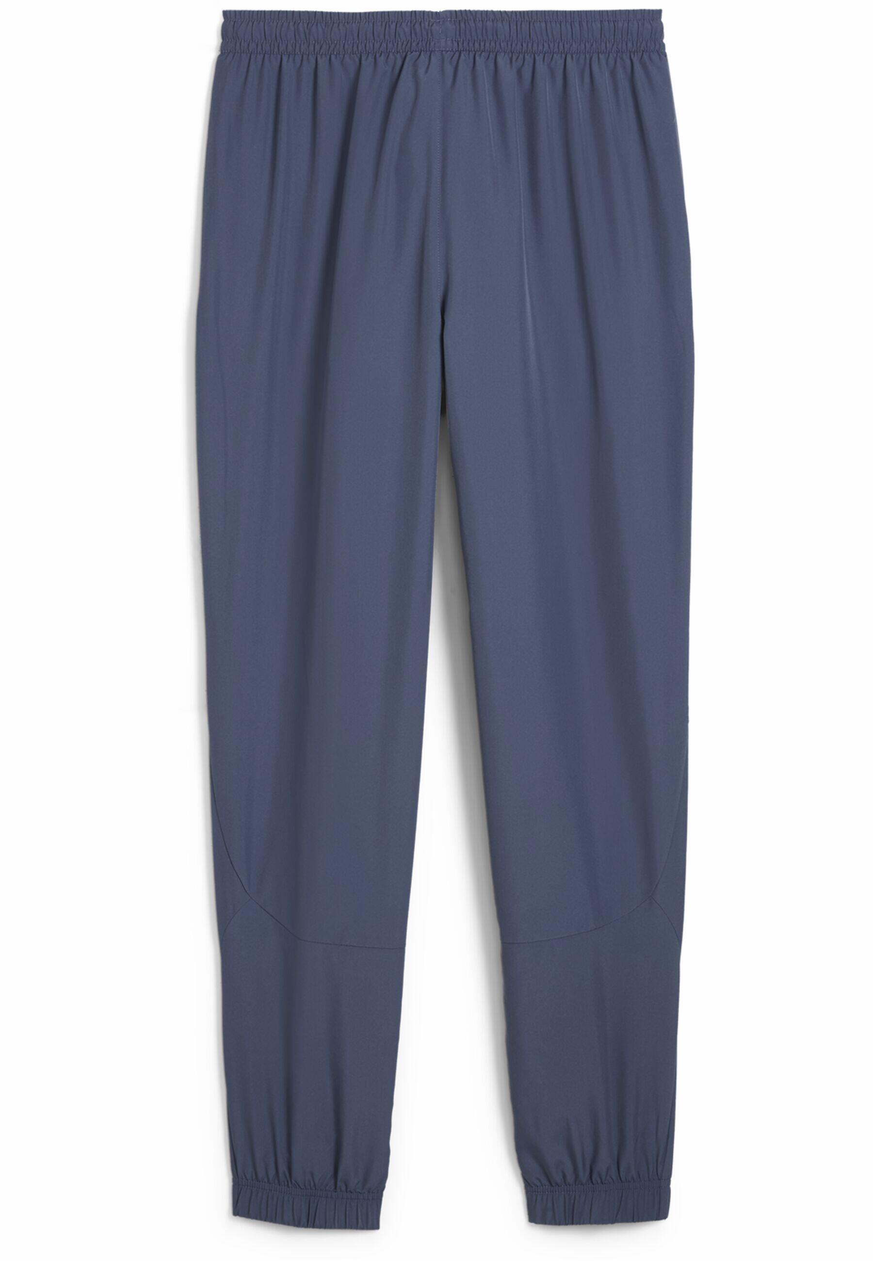 Pantalon d’avant-match tissé Manchester City Homme PUMA Inky Blue Team Light 3/7