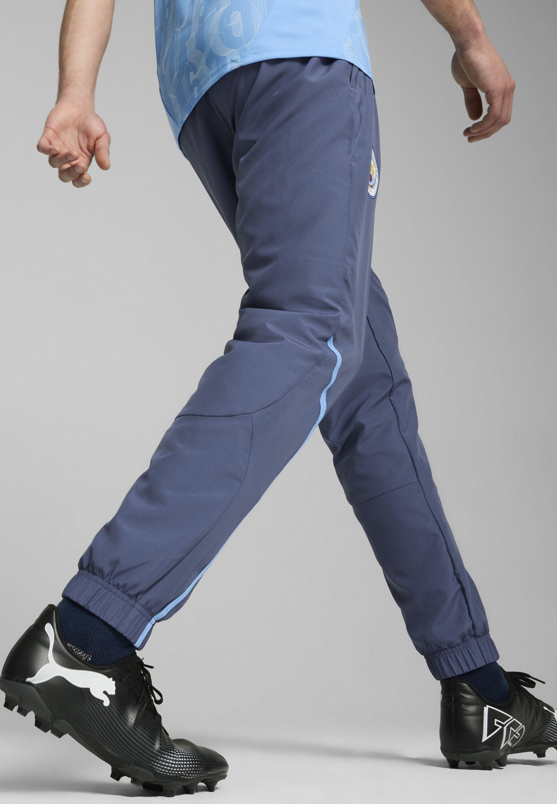 Pantalon d’avant-match tissé Manchester City Homme PUMA Inky Blue Team Light 2/7