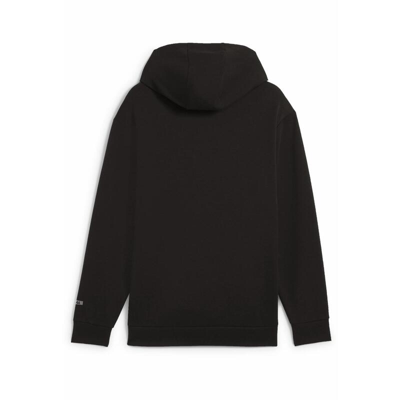 RAD/CAL cu glugă cu jumătate de fermoar pentru bărbați PUMA Black