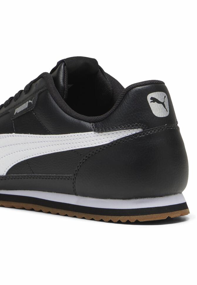 Sneakersy unisex PUMA Turino II PUMA Black White Silver Metallic thumbnail