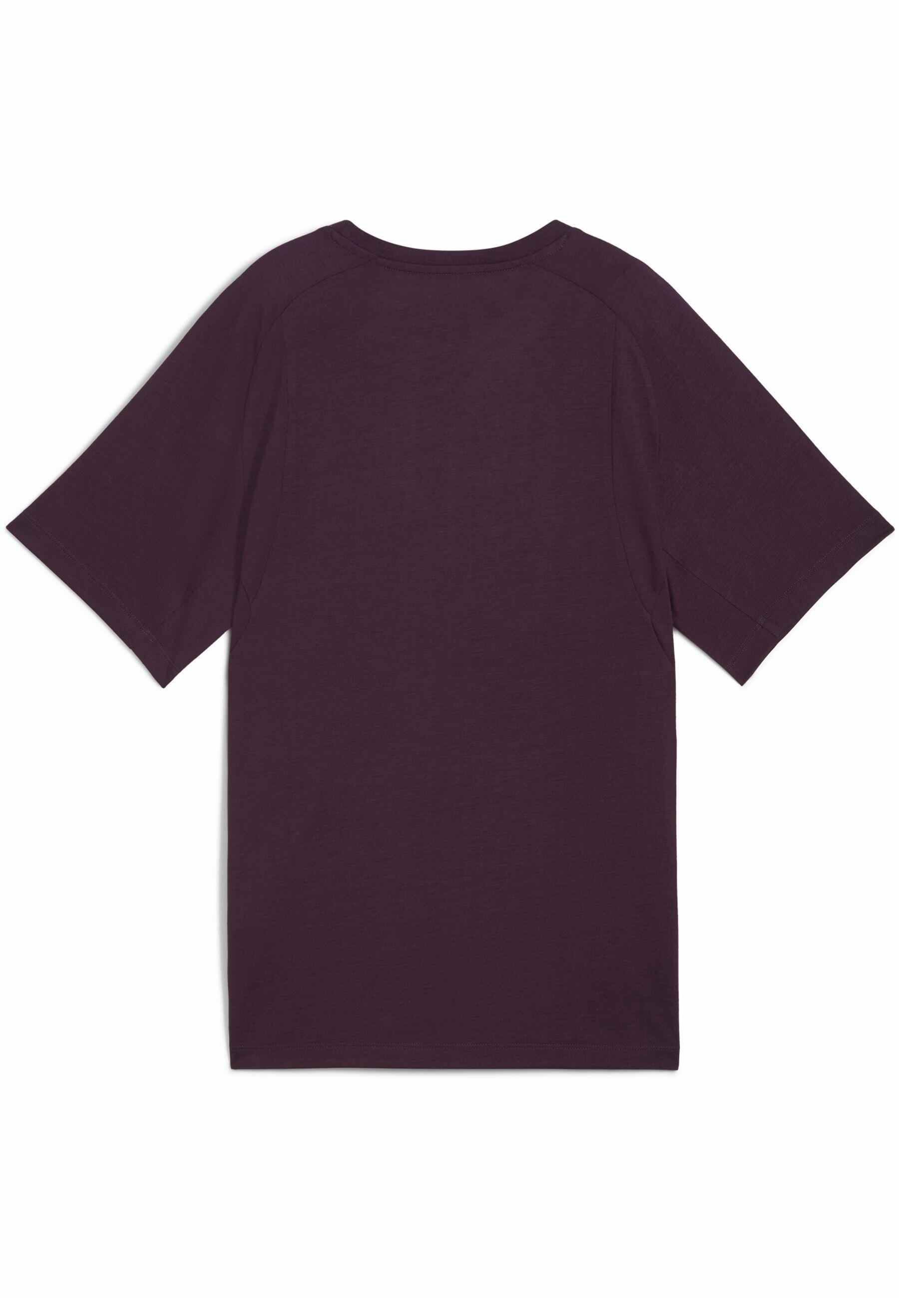 EVOSTRIPE T-Shirt Damen PUMA Midnight Plum Purple 2/7