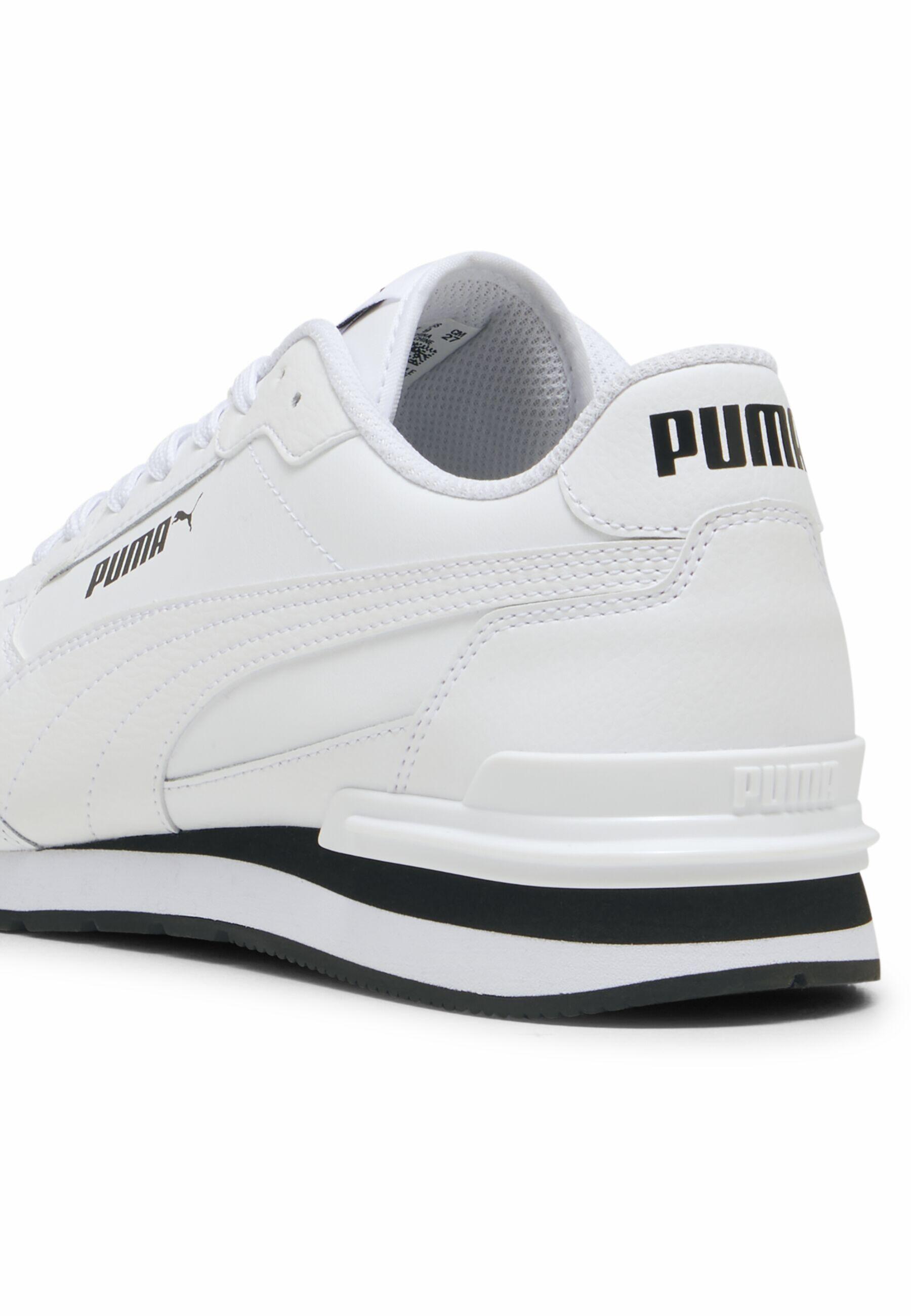 Sneakers en cuir ST Runner v4 PUMA White Black 2/7