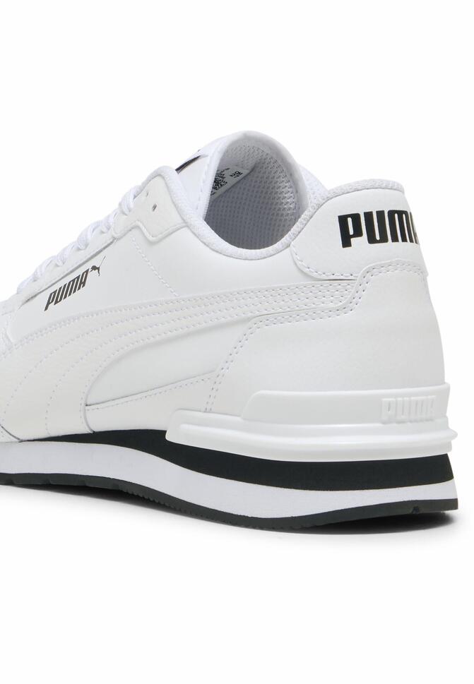 Skórzane sneakersy unisex ST Runner v4 PUMA White Black
