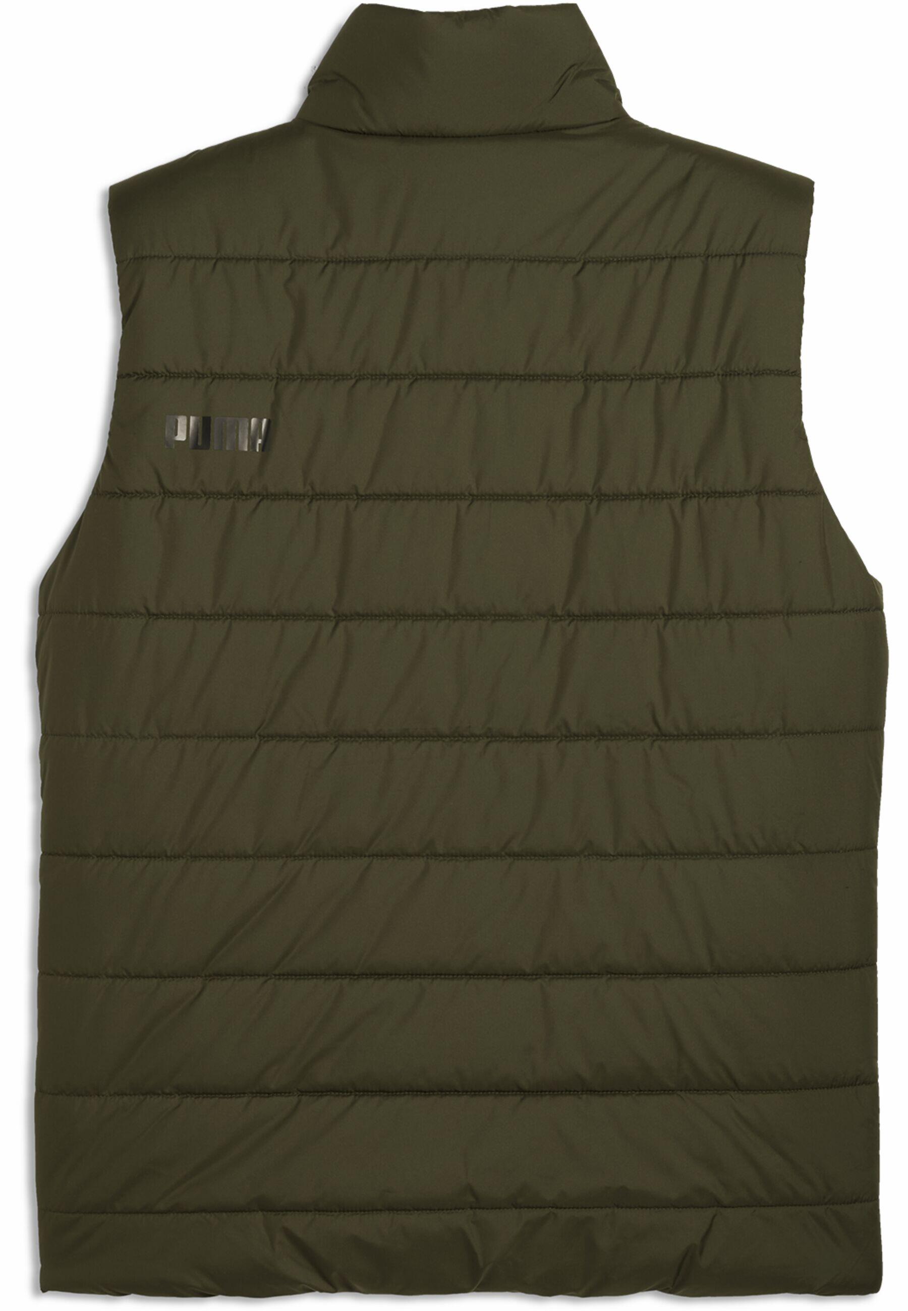 Pánská vycpaná vesta Essentials PUMA Dark Olive Green 3/7