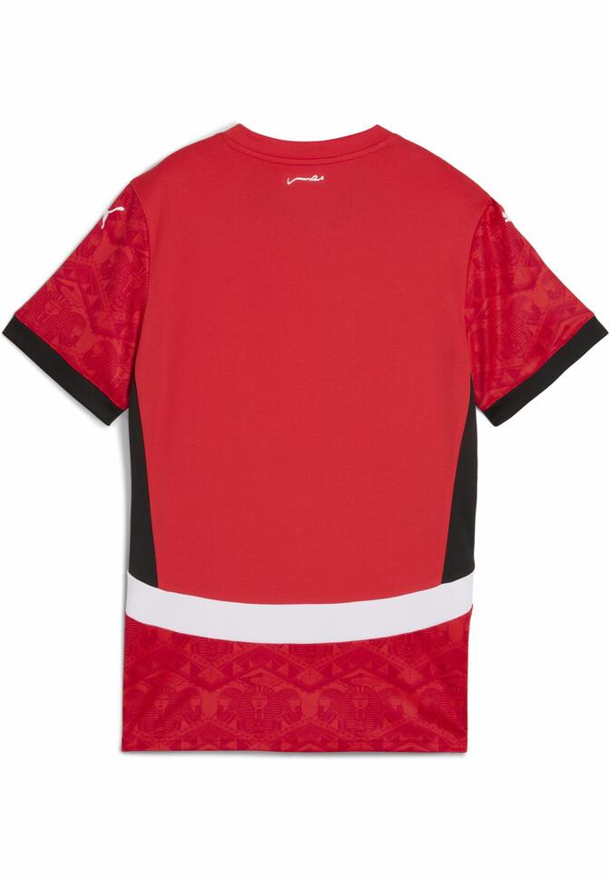 Damska koszulka domowa Egipt 2025 PUMA Red Black
