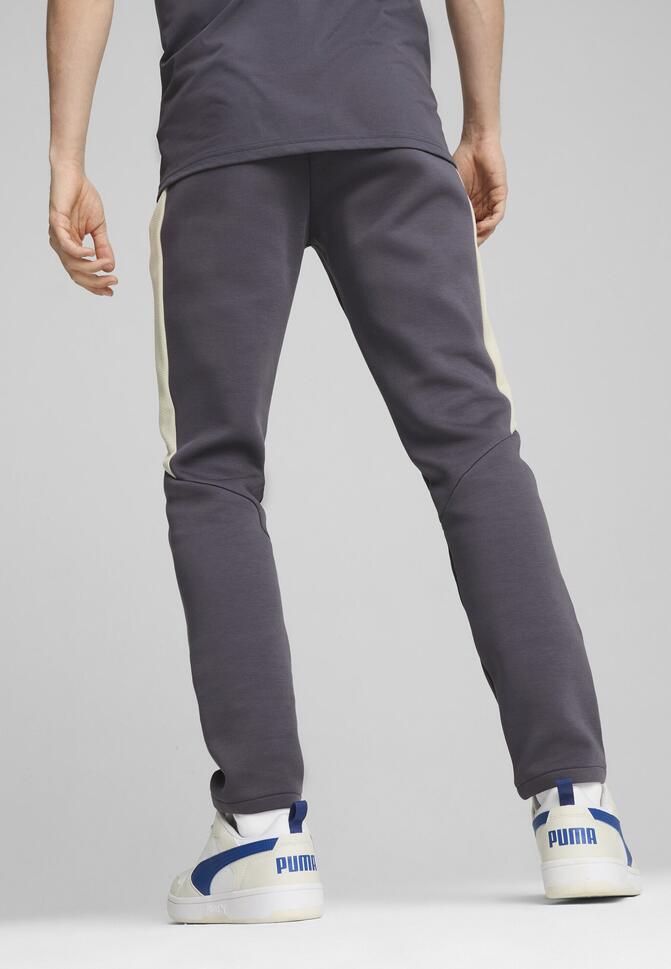 Męskie spodnie EVOSTRIPE PUMA Galactic Gray