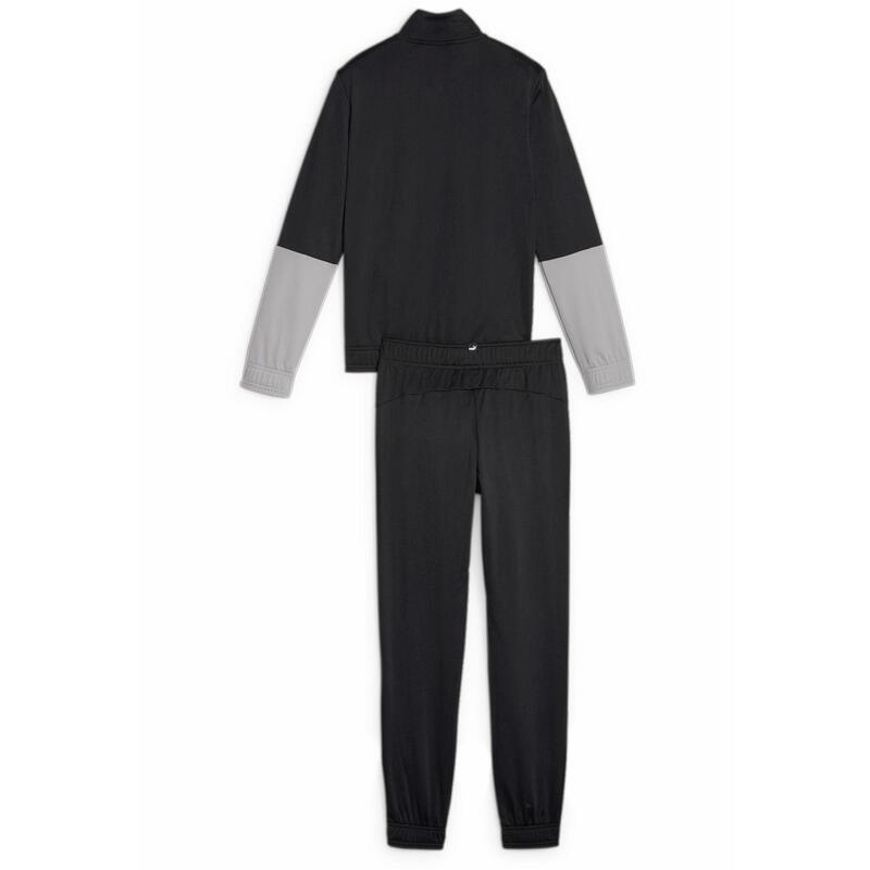 Costum din polietilenă pentru tineret colorblock PUMA Black