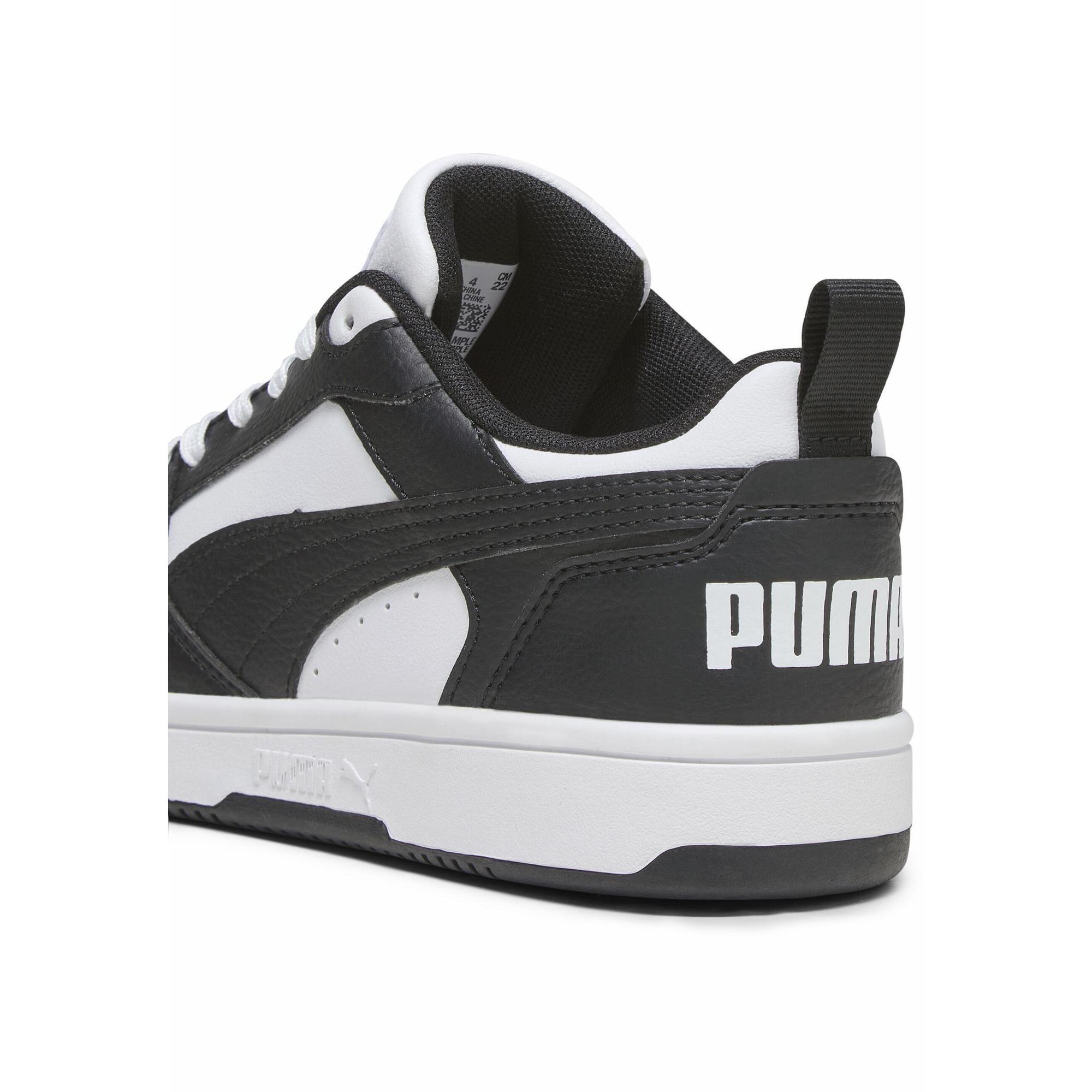 Młodzieżowe sneakersy Rebound V6 Lo PUMA White Black