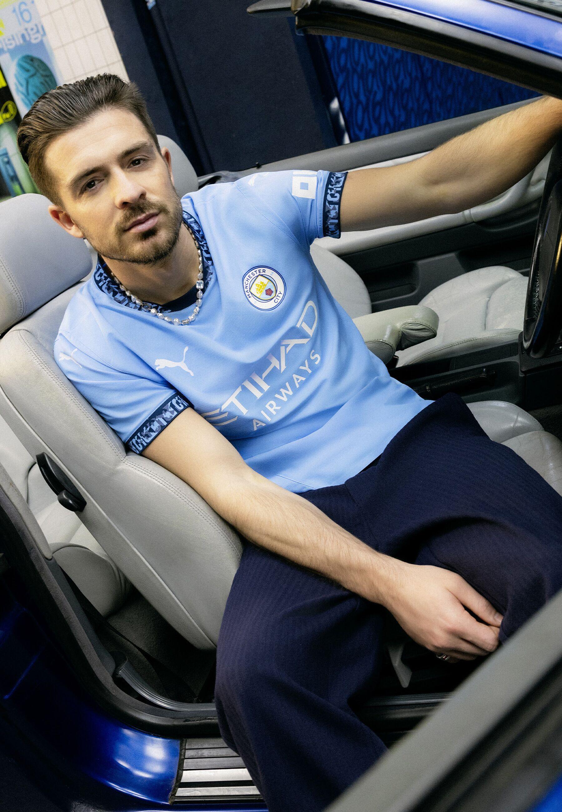 Maglia gara Home Manchester City 24/25 per ragazzi PUMA Team Light Blue Marine 3/7