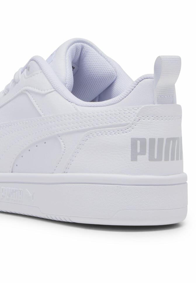 Tenisówki Puma Model Rebound V6 Lo Jr Kolor Biały