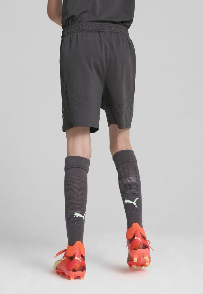 Młodzieżowe szorty AC Milan 24/25 PUMA Shadow Gray Fresh Mint Green