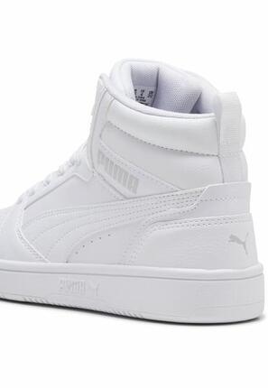 Zapatillas Niños Rebound V6 Mid PUMA White Cool Light Gray