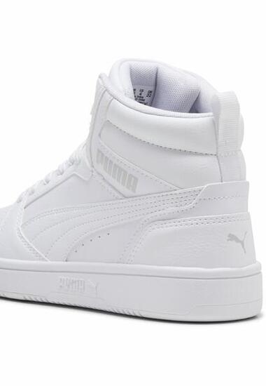 Zapatillas Niños Rebound V6 Mid PUMA White Cool Light Gray