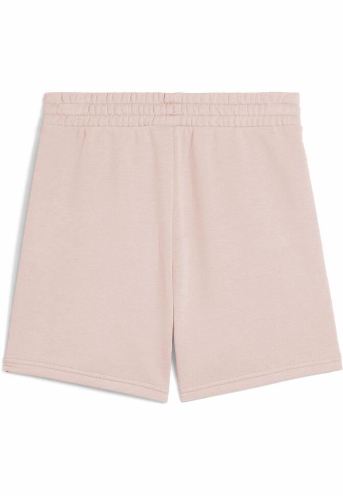 Damskie szorty z wysokim stanem i małym logo No.1 ESS 5'' PUMA Rose Quartz Pink