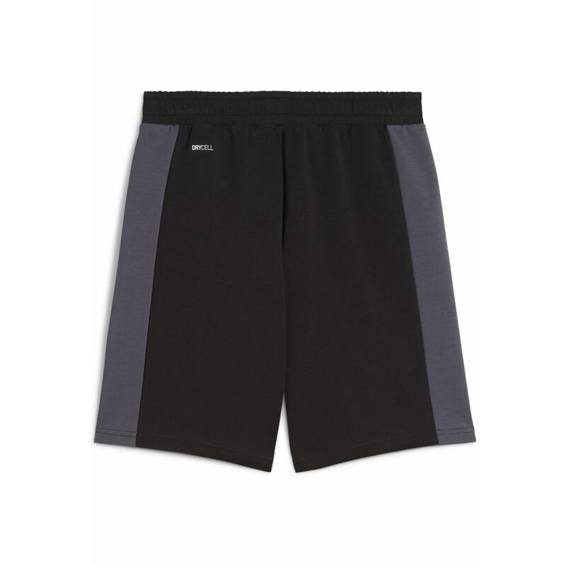 Młodzieżowe szorty dresowe Active Sports z grafiką PUMA Black