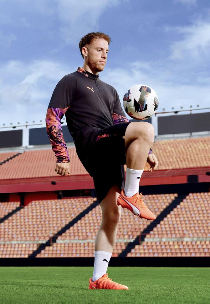 Męskie szorty piłkarskie IndividualCUP PUMA Black