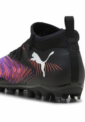 Future 8 match mg voetbalschoenen voor jongeren puma black white glowing red
