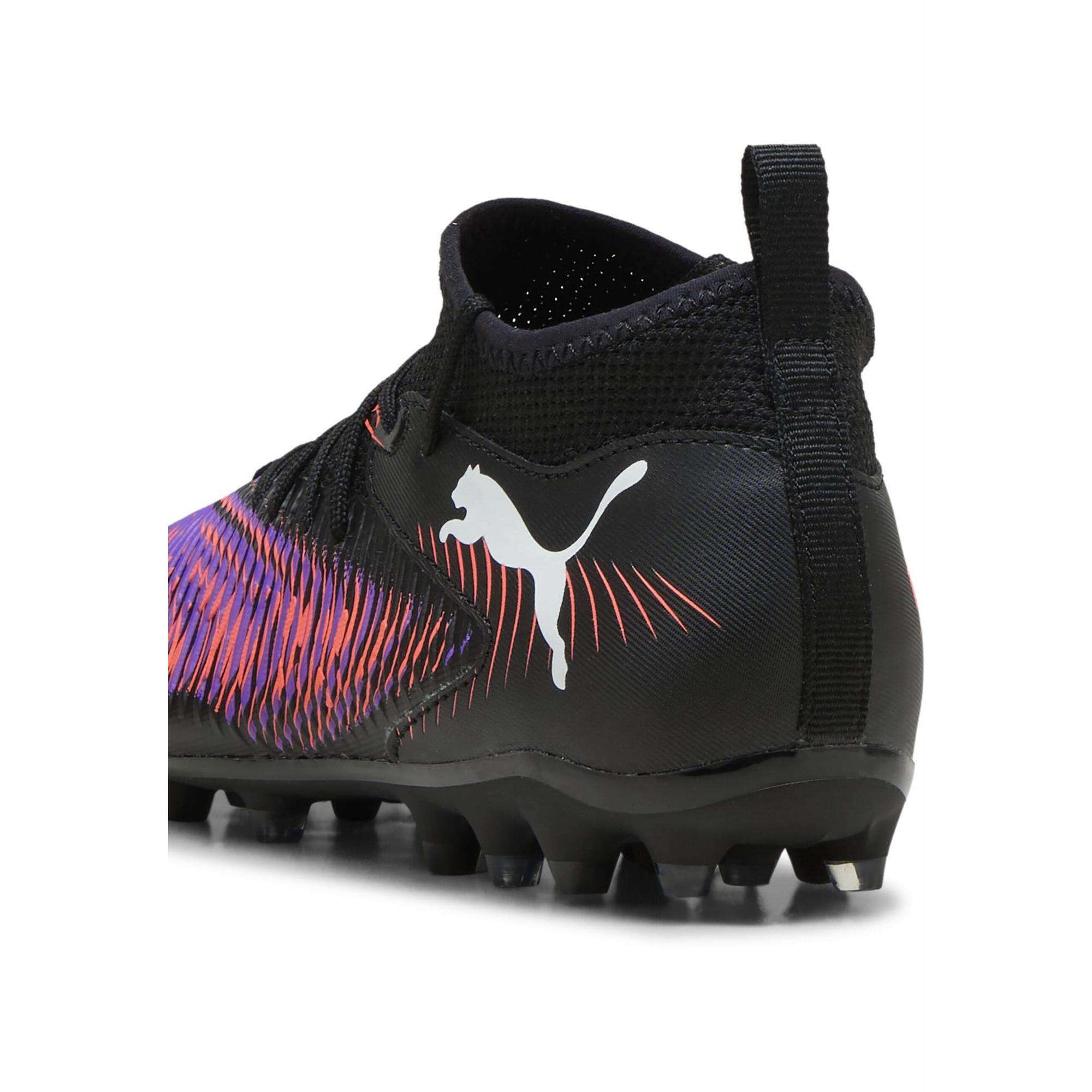 Puma - Chaussures De Football Future 8 Mg Enfant Et Adolescent Puma - Chaussures De Sport - Blanc|noir|rouge - Decathlon
