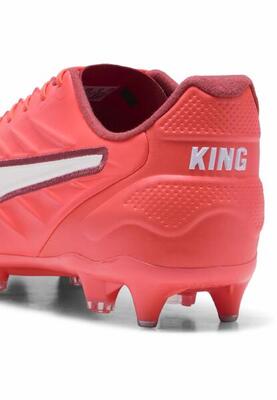King pro mxsg voetbalschoenen puma glowing red white fire