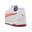 IBERO IV Futsal Boots PUMA White Glowing Red Dark Crimson Black