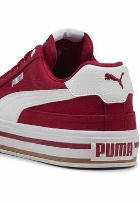 Zapatillas Court Classic Vulcanised Formstrip unisex PUMA Dark Crimson White Red
