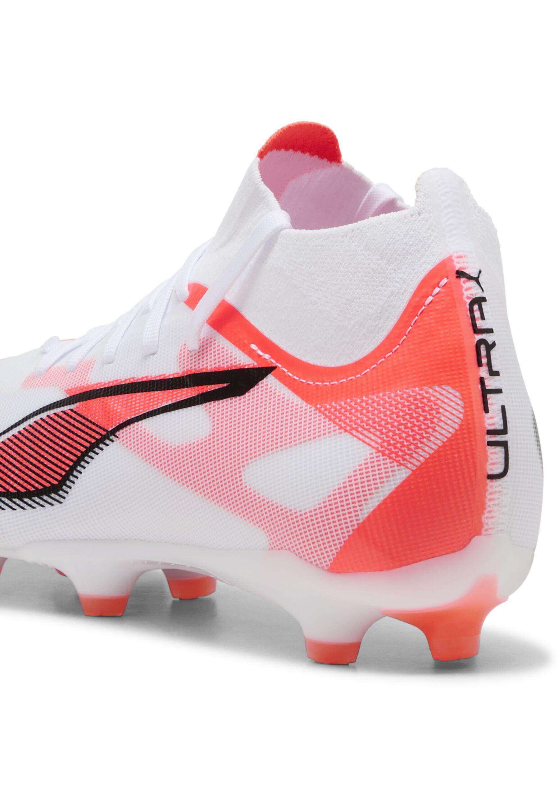 PUMA ULTRA 5 MATCH+ FG/AG Fußballschuhe Damen PUMA White Black Glowing Red