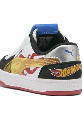 Puma x hot wheels™ caven 2.0 sneakers voor peuters puma black red fire white