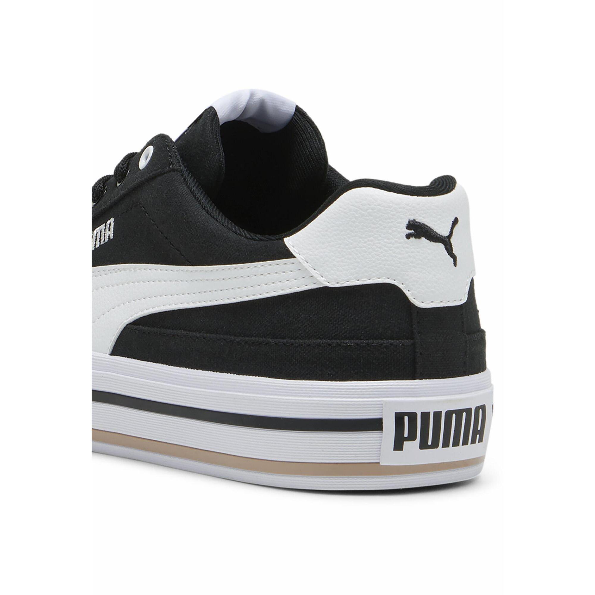 Puma - Sneakers Court Classic Vulcanised Formstrip Unisexe Puma Black White - Baskets - Blanc|noir - 41 - Decathlon