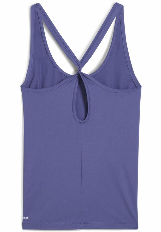 Damska luźna koszulka bez rękawów MOVE CLOUDSPUN PUMA Blue Crystal
