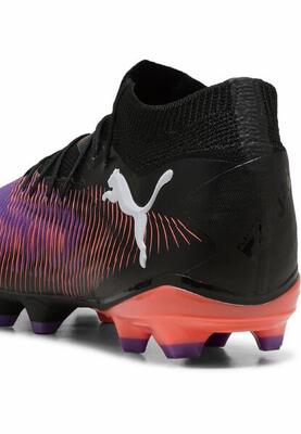 Future 8 pro fg/ag voetbalschoenen puma black white glowing red