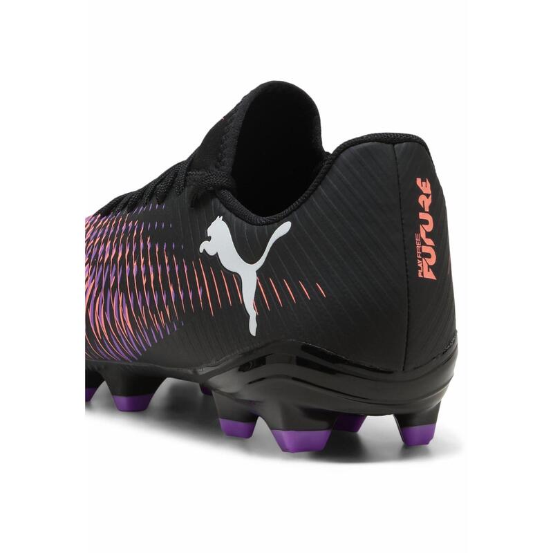 Chaussures de football FUTURE 8 PLAY FG/AG Unisexe PUMA Black White Glowing Red