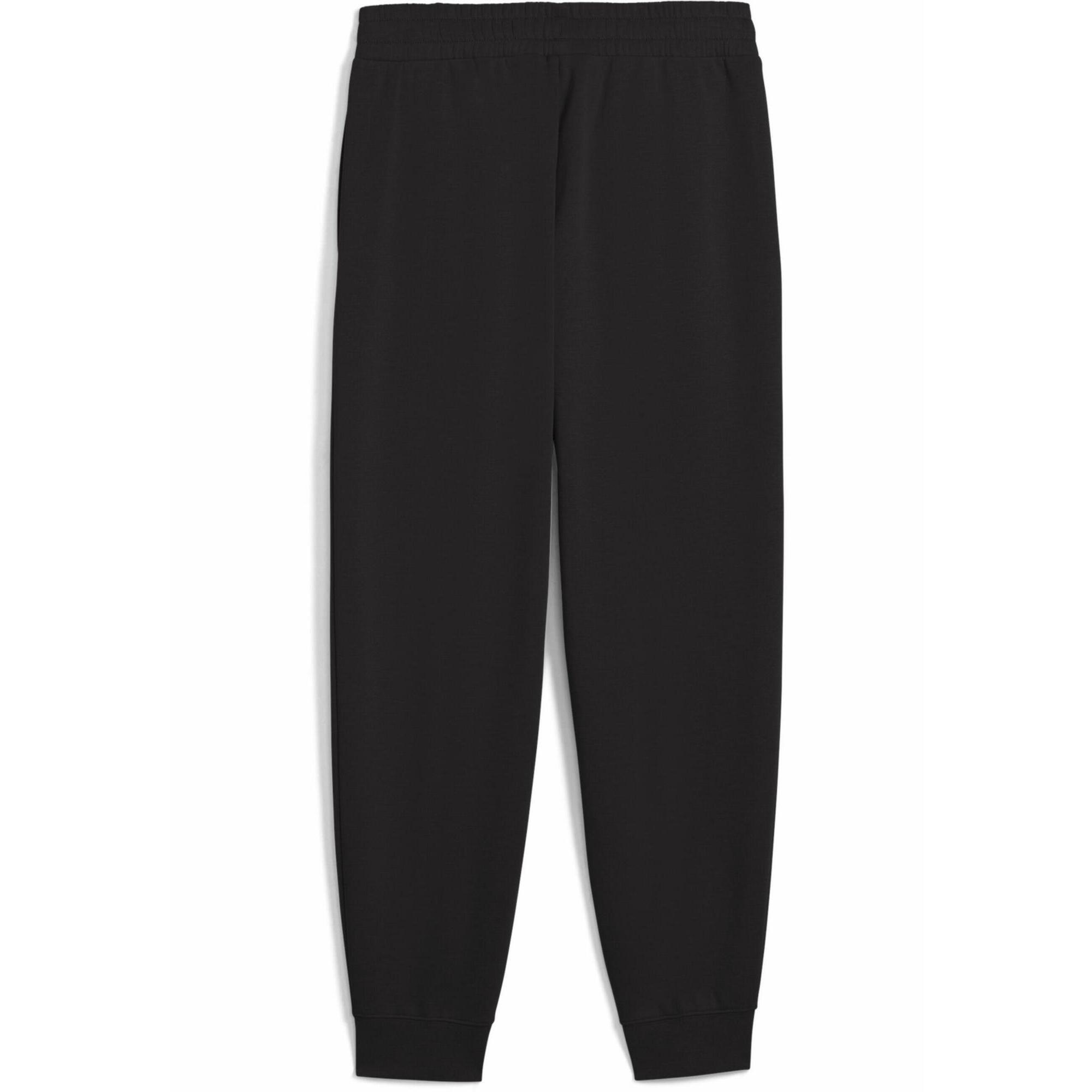 Damskie spodnie dresowe ESS SCRIPT Comfort PUMA Black