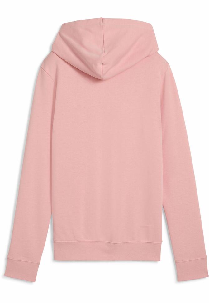 Damska bluza z kapturem ESS METALLIC PUMA Pink Fruit Metallic Silver