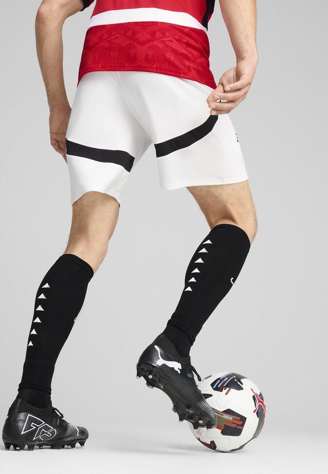 Męskie szorty Egipt 2025 PUMA White Black