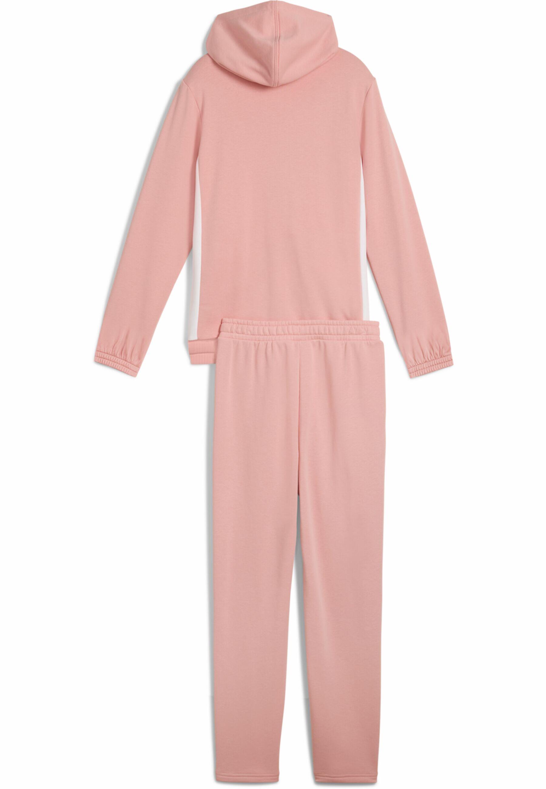 PUMA Metallic joggingpak met capuchon voor jongeren PUMA Pink Fruit